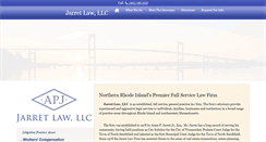 Desktop Screenshot of jarretlaw.com